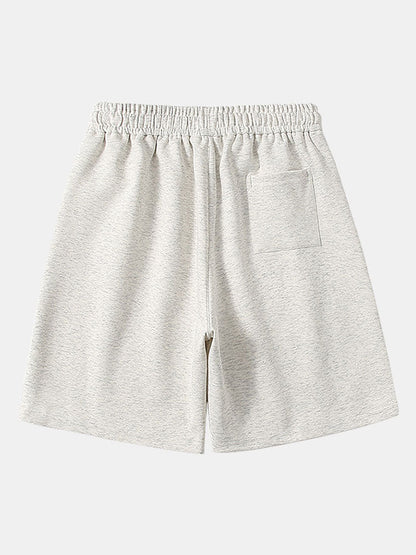 Drawstring Jersey Shorts