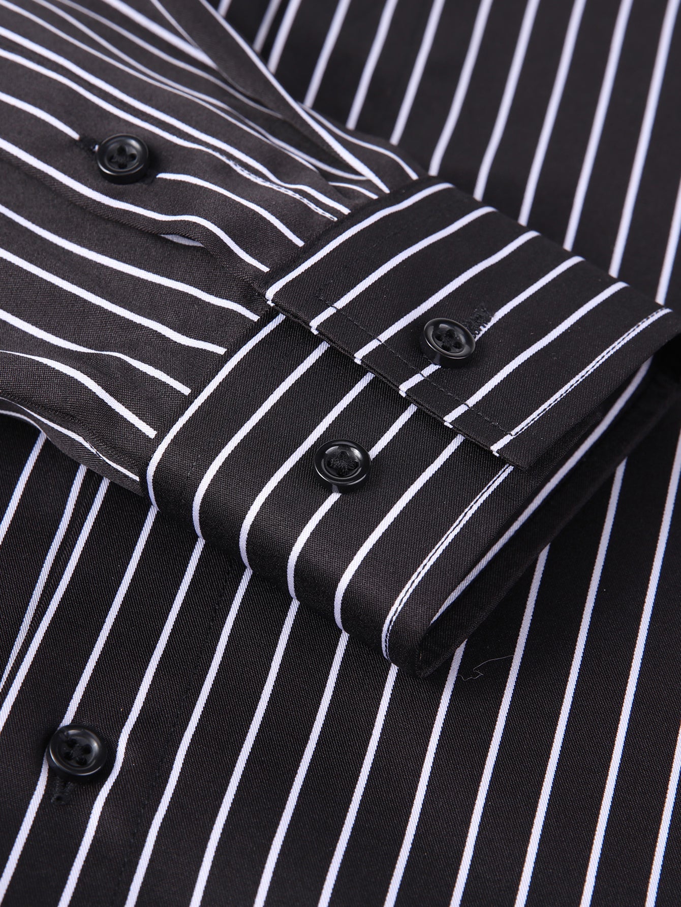 Long Sleeve Stripe Button Up Shirt