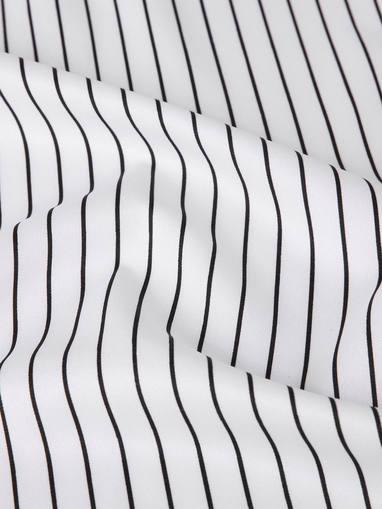 Long Sleeve Stripe Button Up Shirt