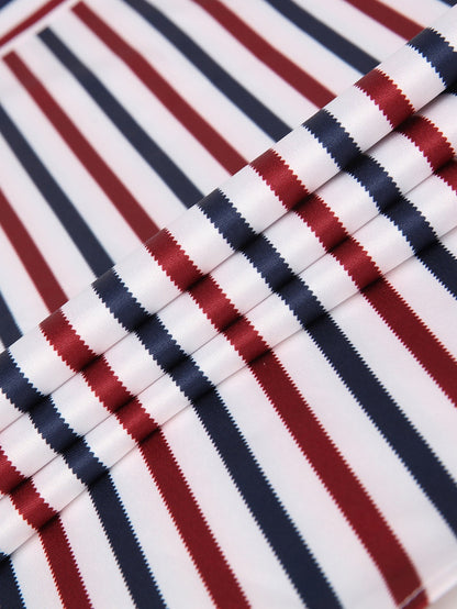 Long Sleeve Stripe Button Up Shirt