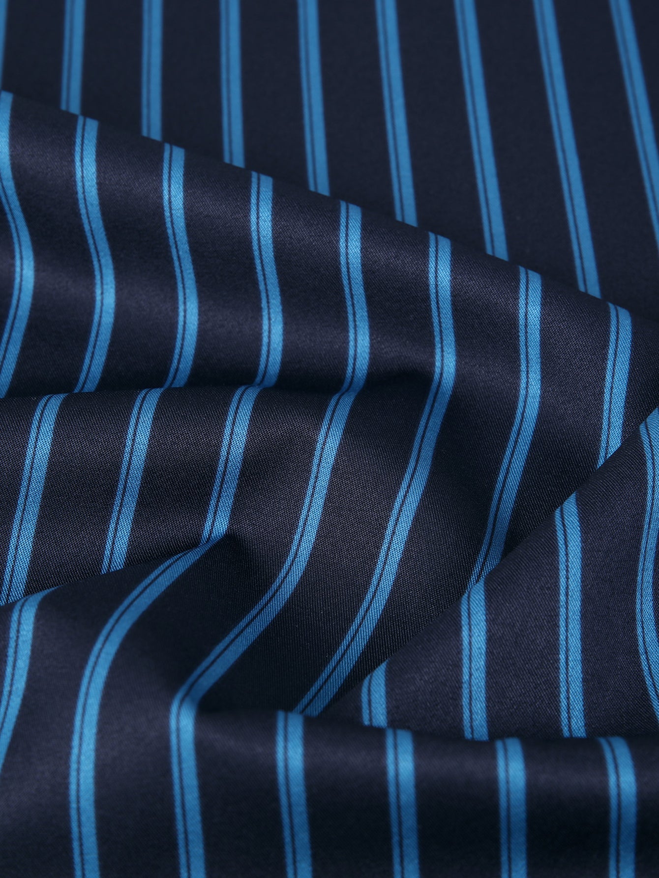 Long Sleeve Stripe Button Up Shirt