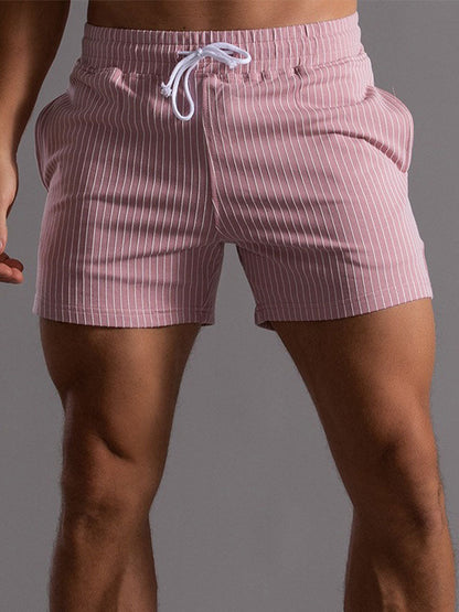 3 Pieces Striped Jersey 3" Shorts