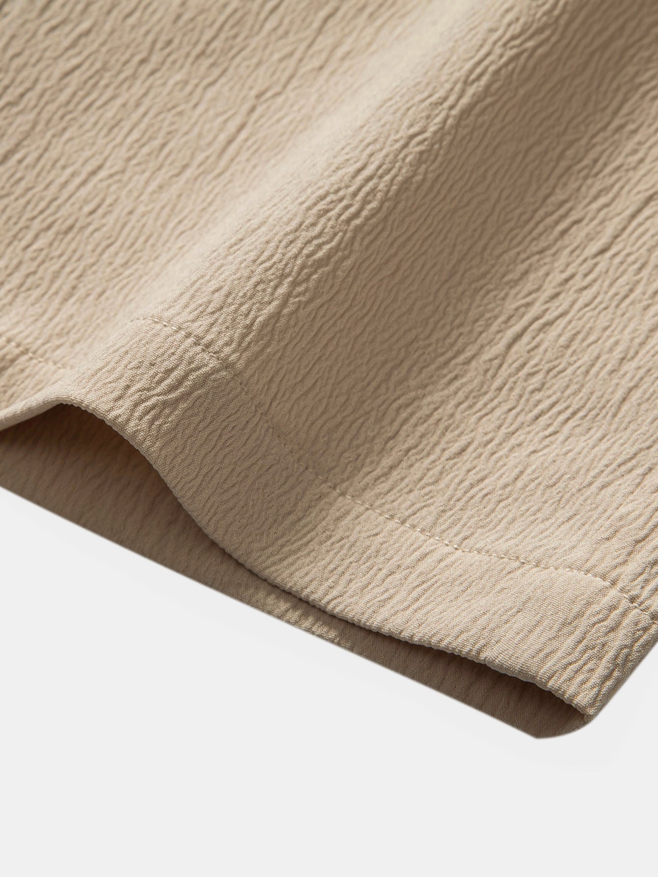 Crinkle Textured Straight Leg Pants