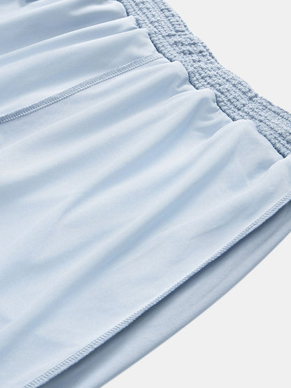 Waffle Textured Shorts