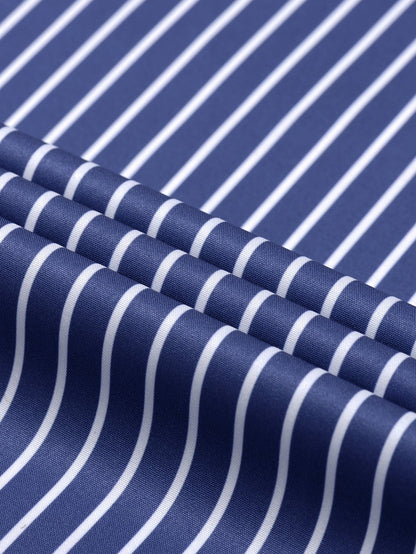 Long Sleeve Stripe Button Up Shirt