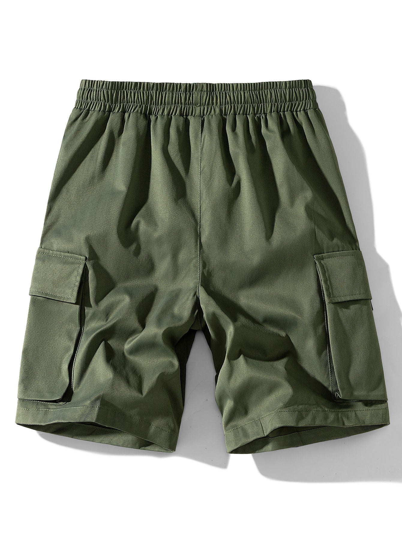 Drawstring Chino Cargo Shorts