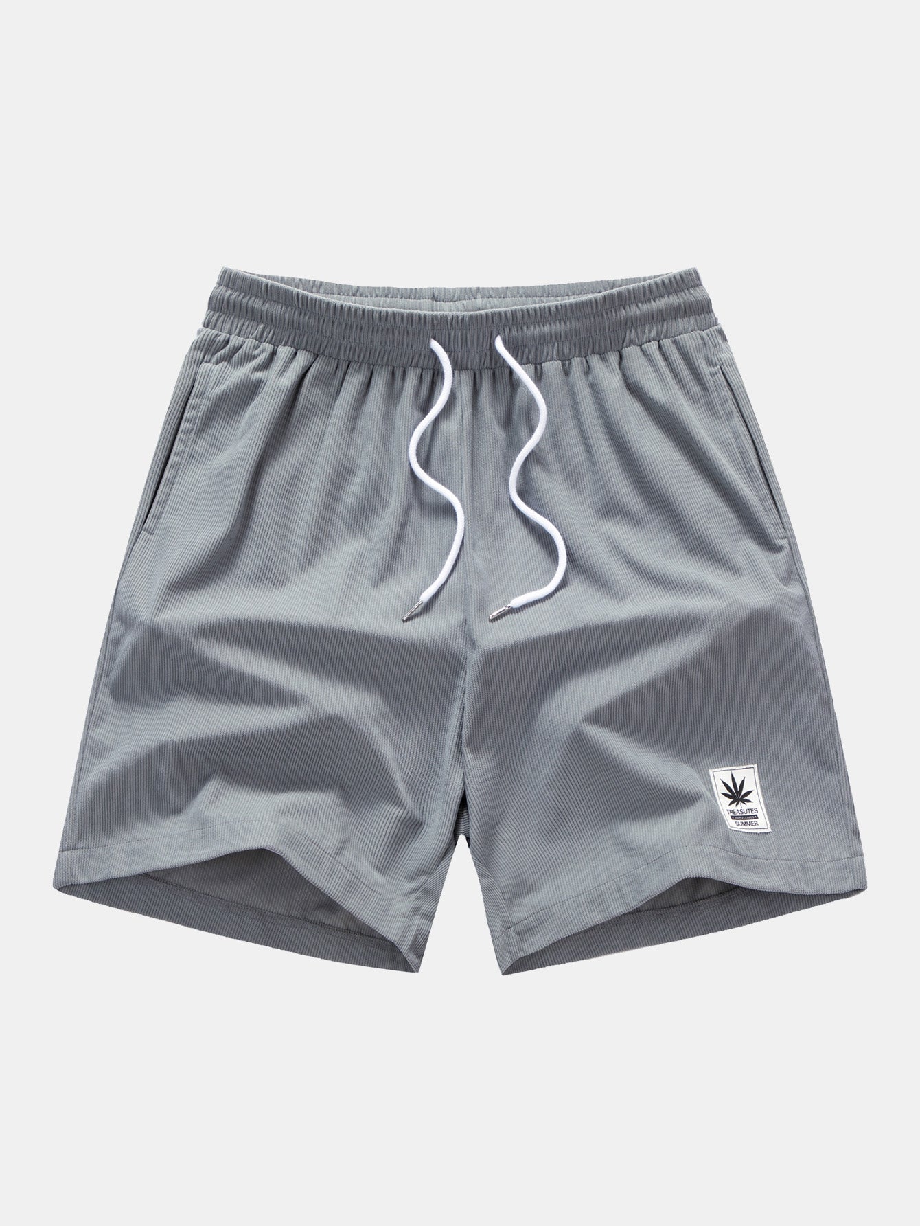 Corduroy Drawstring Shorts