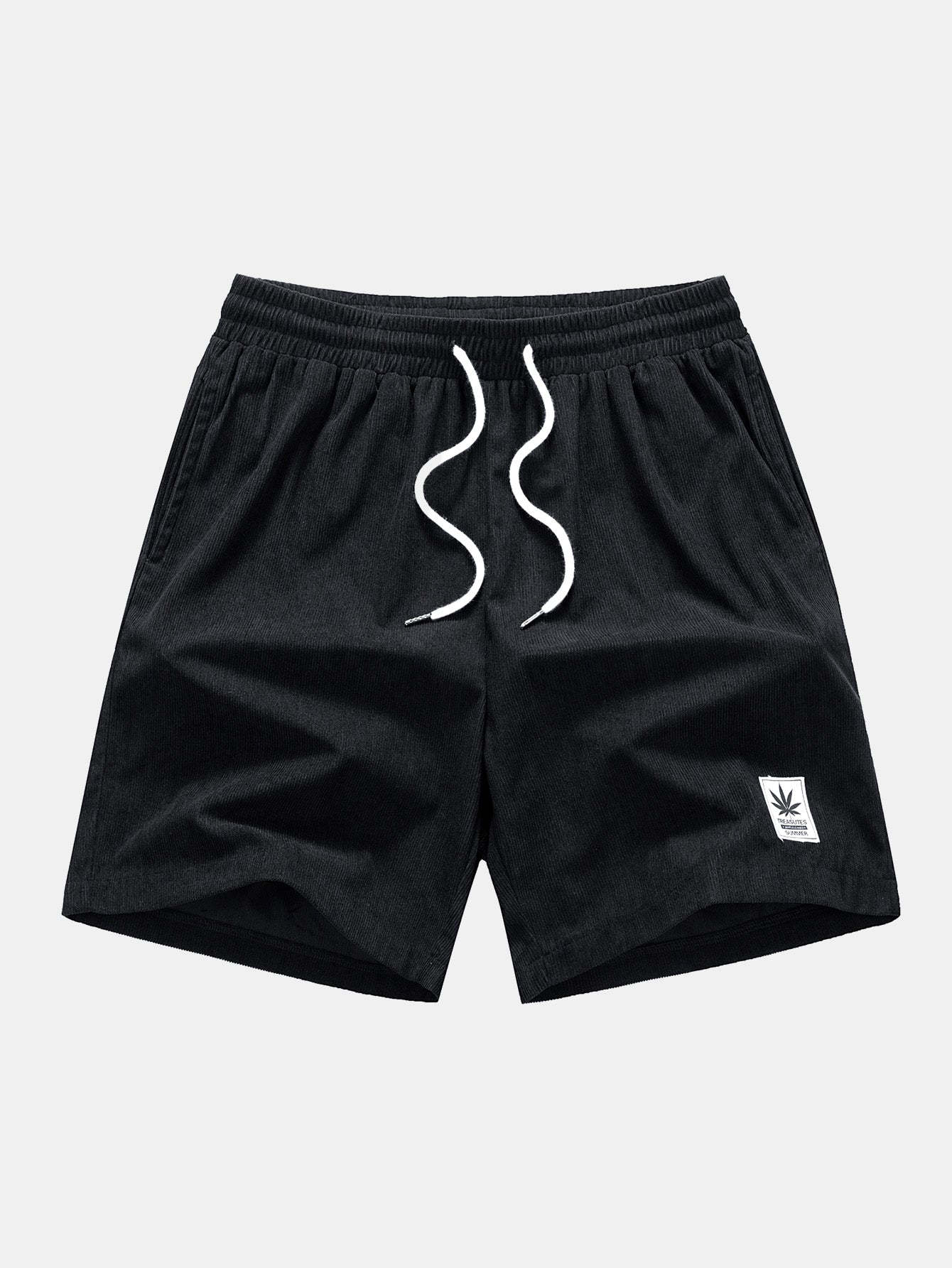 Corduroy Drawstring Shorts