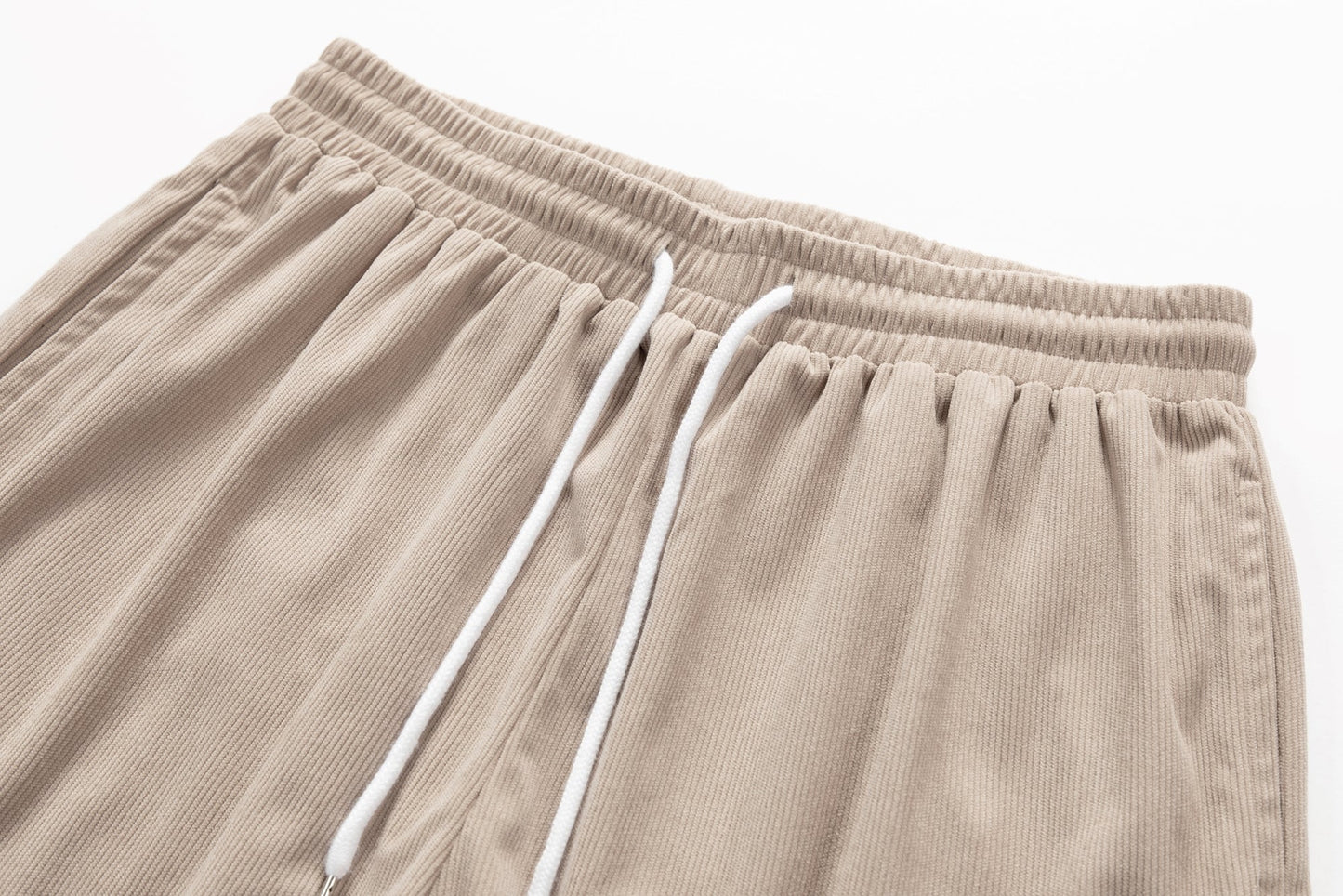 Corduroy Drawstring Shorts