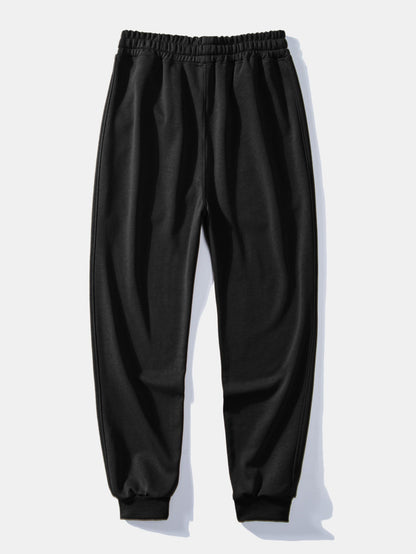 Smiley Face Print Jogging Pants