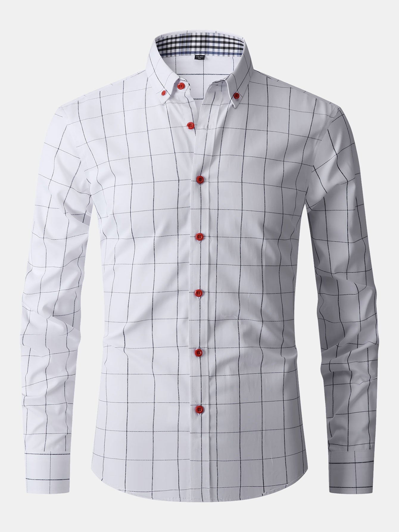 Long Sleeve Plaid Button Up Shirt