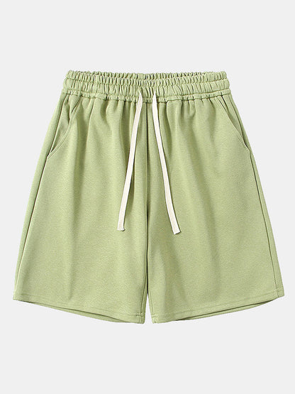 Drawstring Jersey Shorts