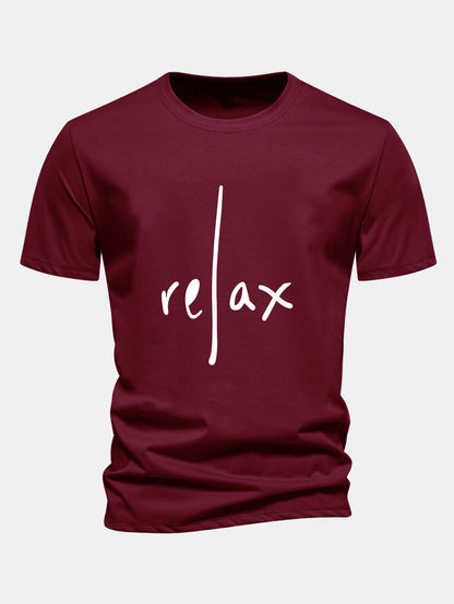 Regular Fit Relax Print Cotton T-Shirt