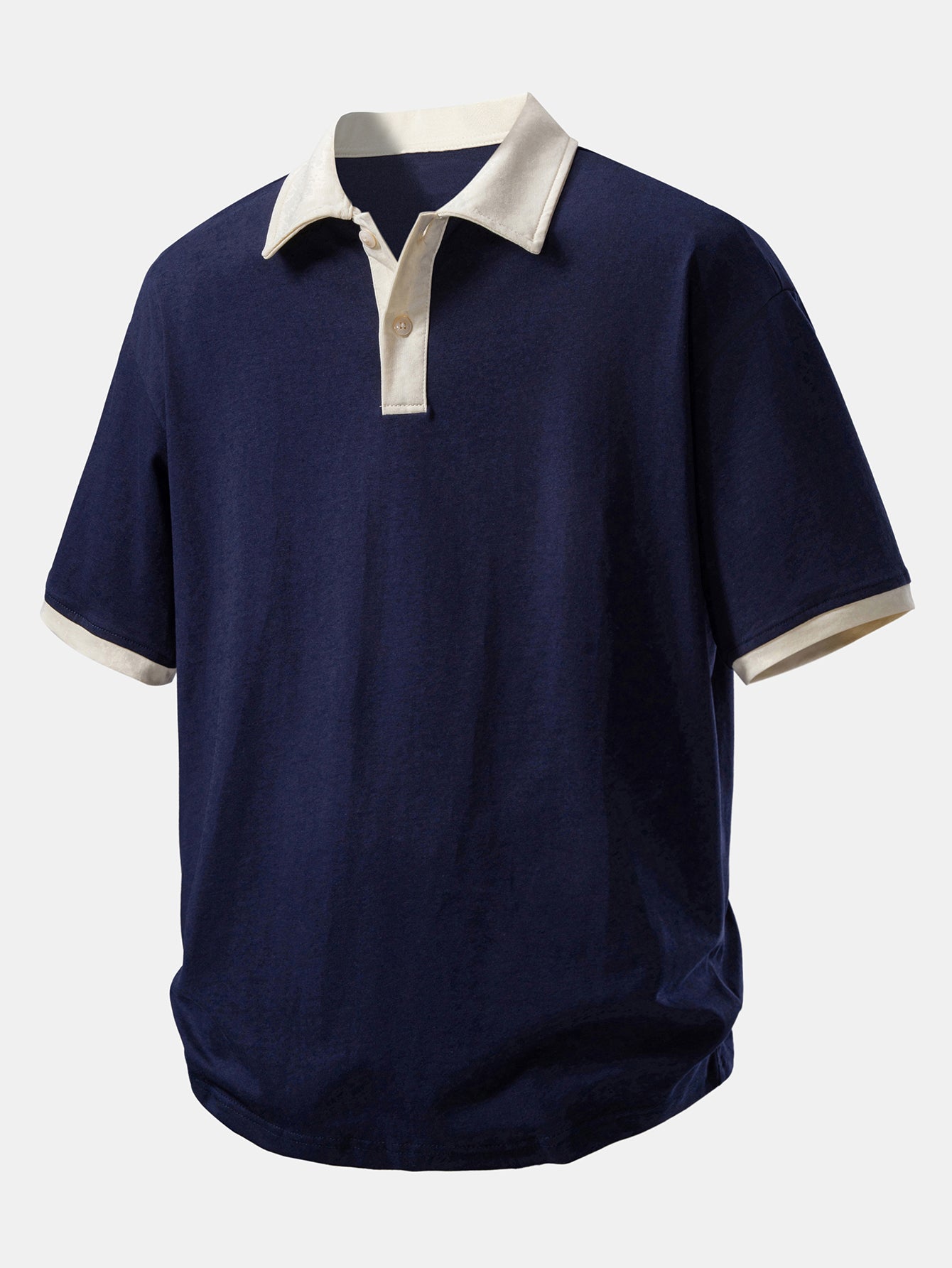 Relax Fit Contrast Cotton Polo