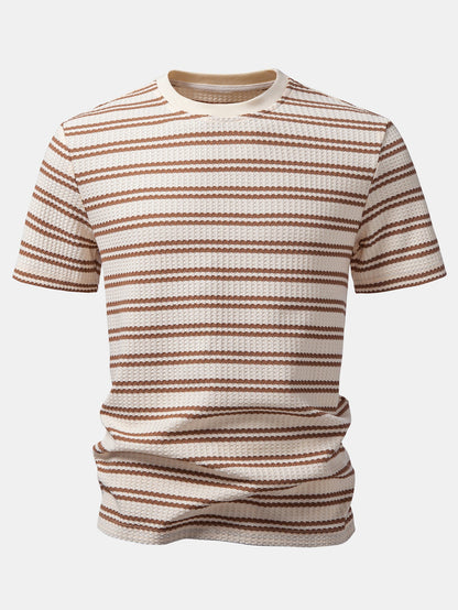 Stripe Waffle T-Shirt