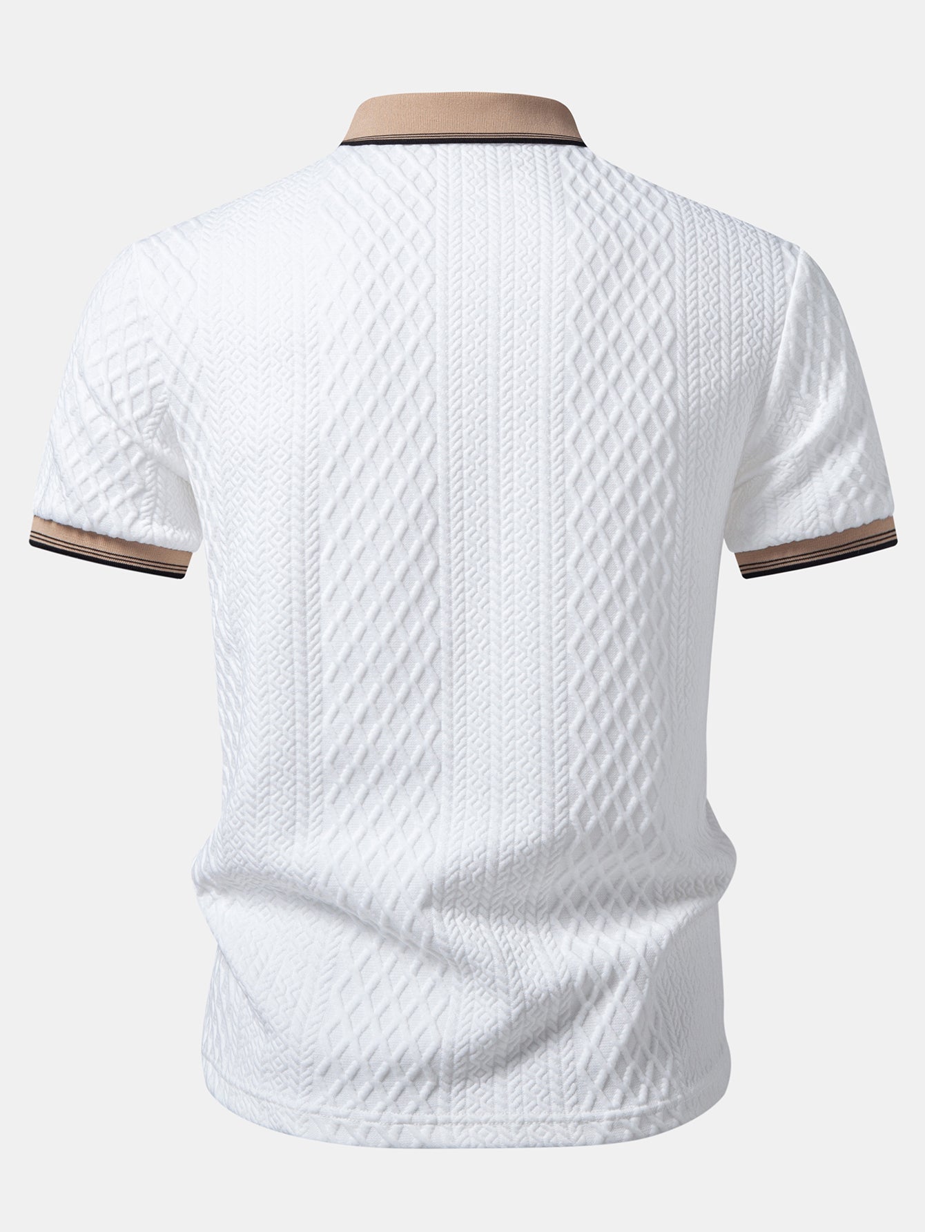 Geometry Jacquard Polo