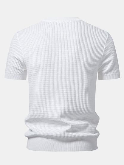 Waffle Knit T-Shirt