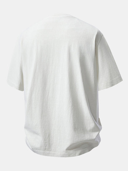 Relax Fit Heavyweight Washed Drop Shoulder T-Shirt