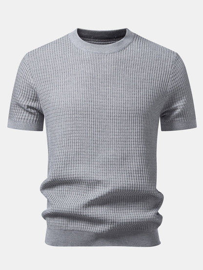Waffle Knit T-Shirt