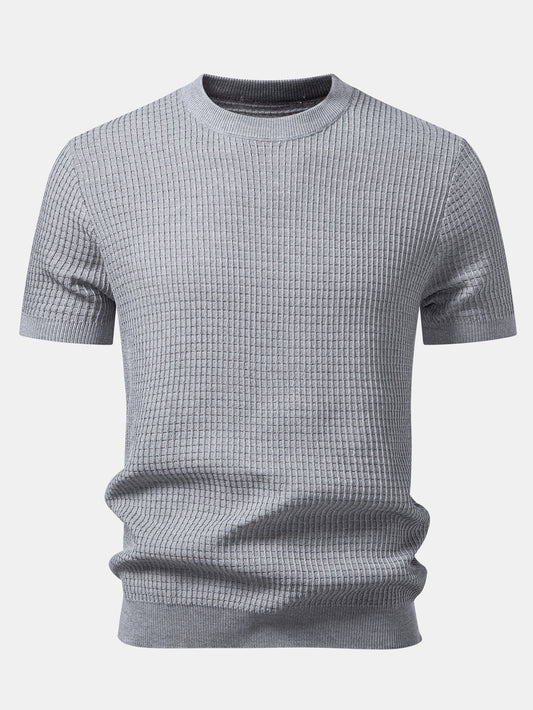 Waffle Knit T-Shirt