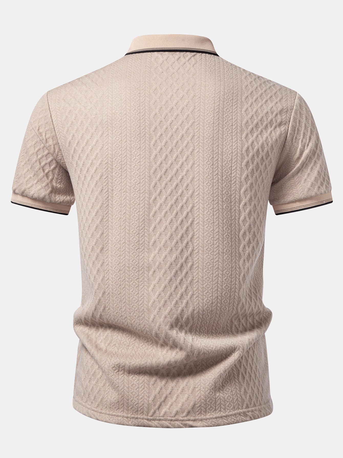 Geometry Jacquard Polo