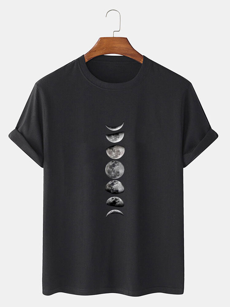 Moon Print T-Shirt