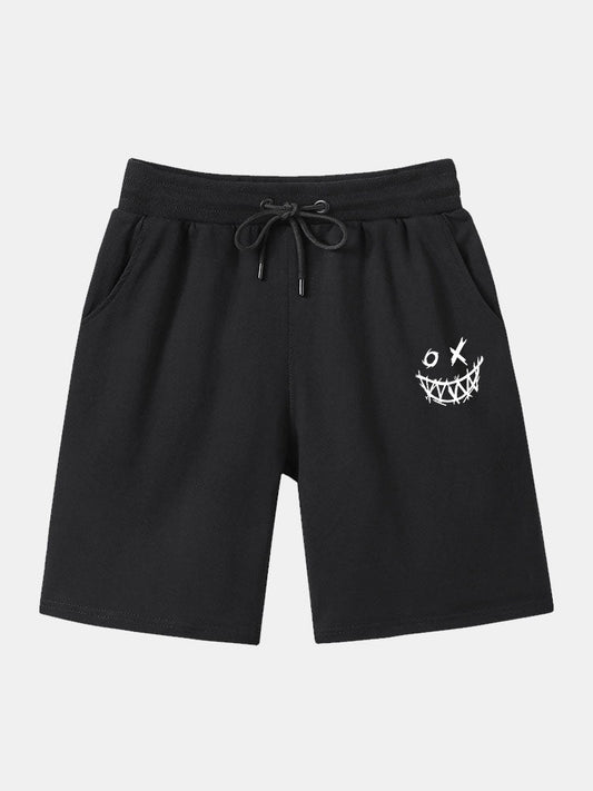 Grimace Print Mid Length Shorts