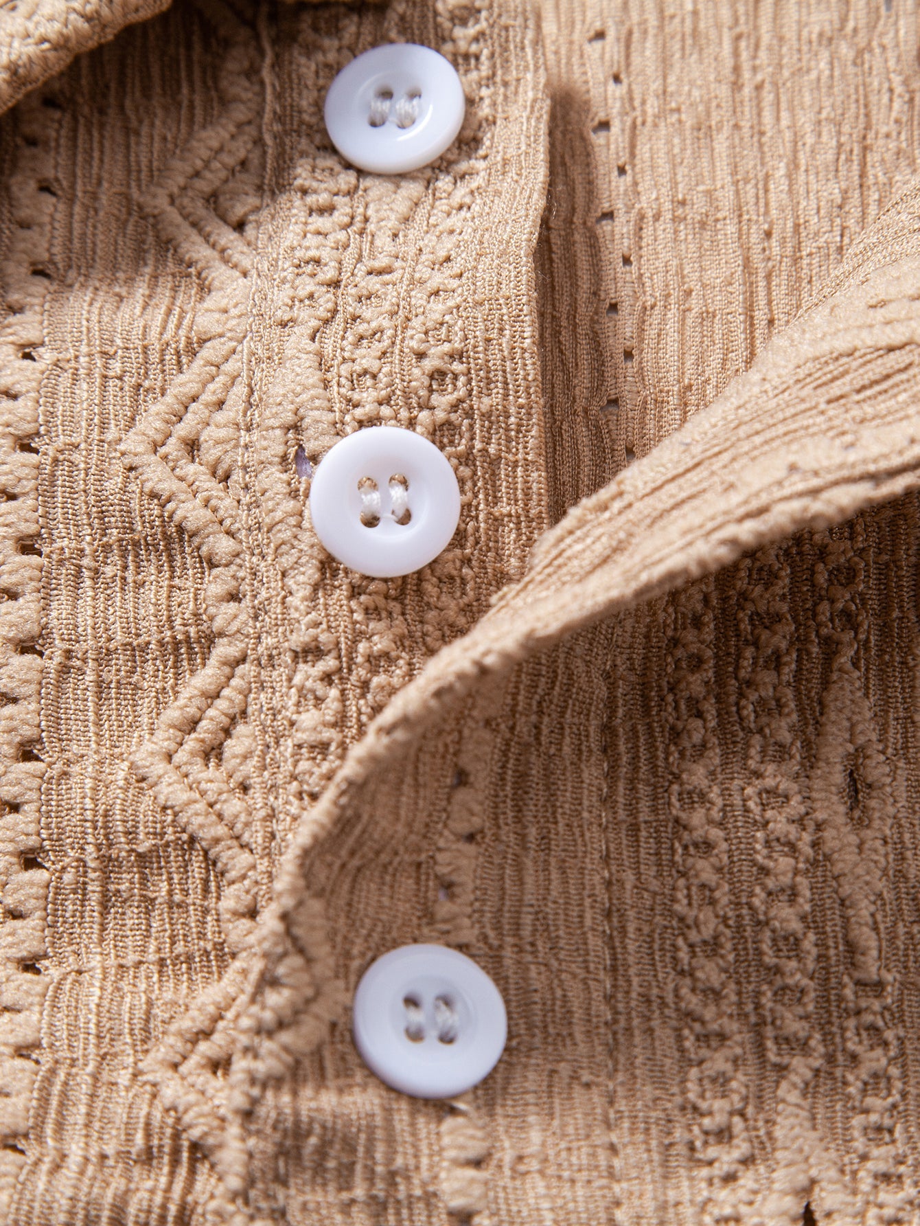 Geometric Jacquard Polo