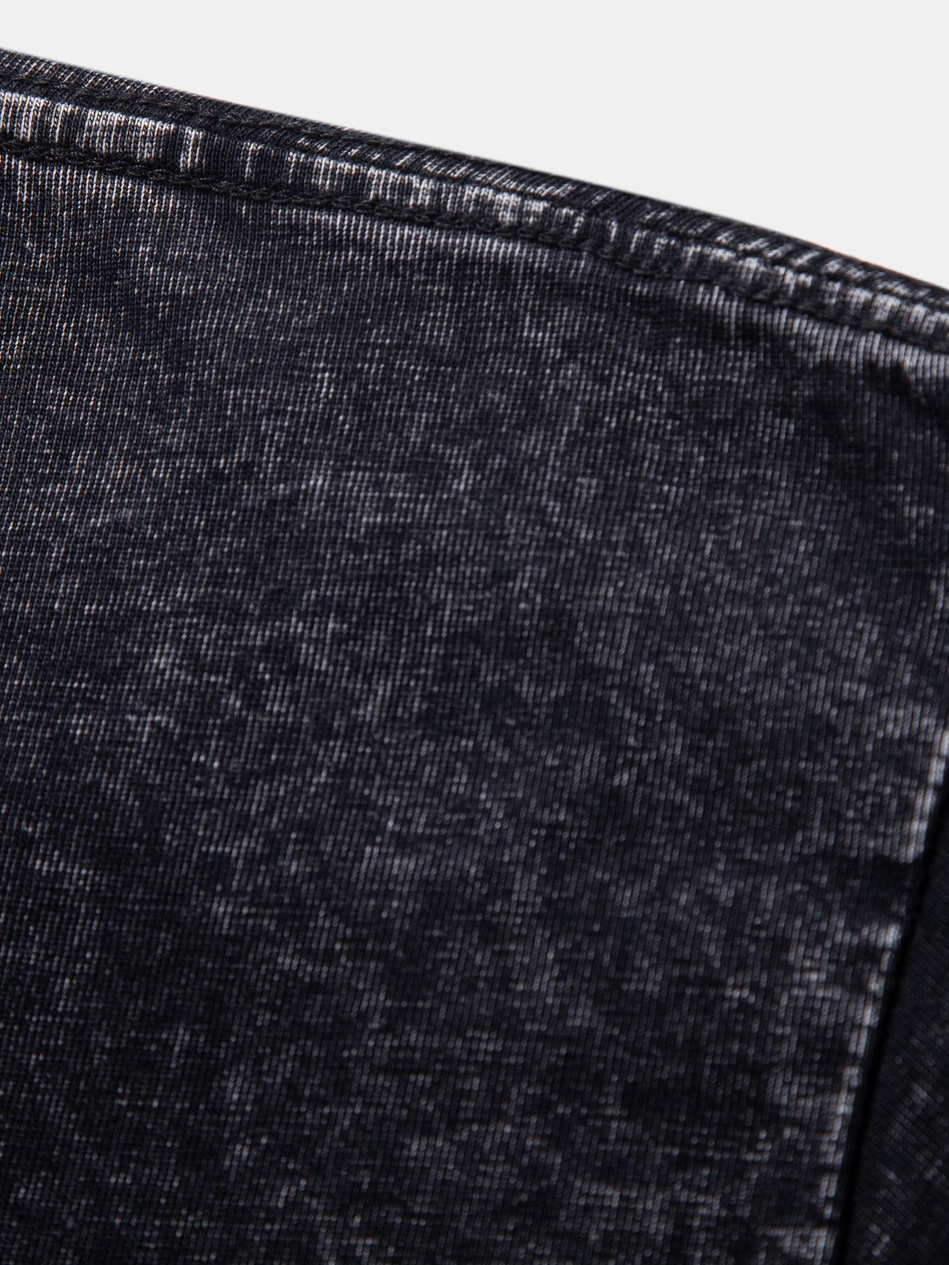 Basic Washed Distressed Drop Shoulder Oversize T-Shirt