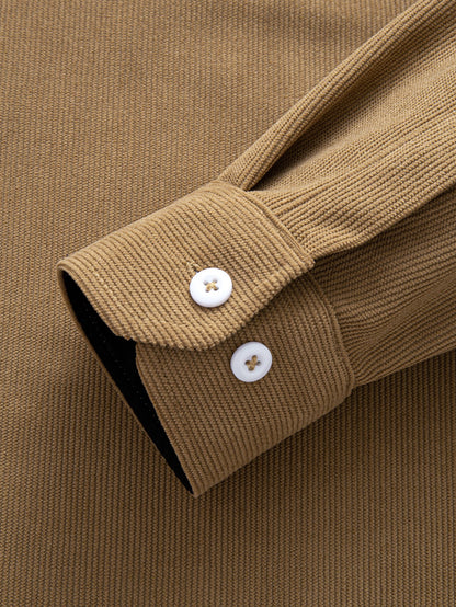 Plush Lined Corduroy Shirt