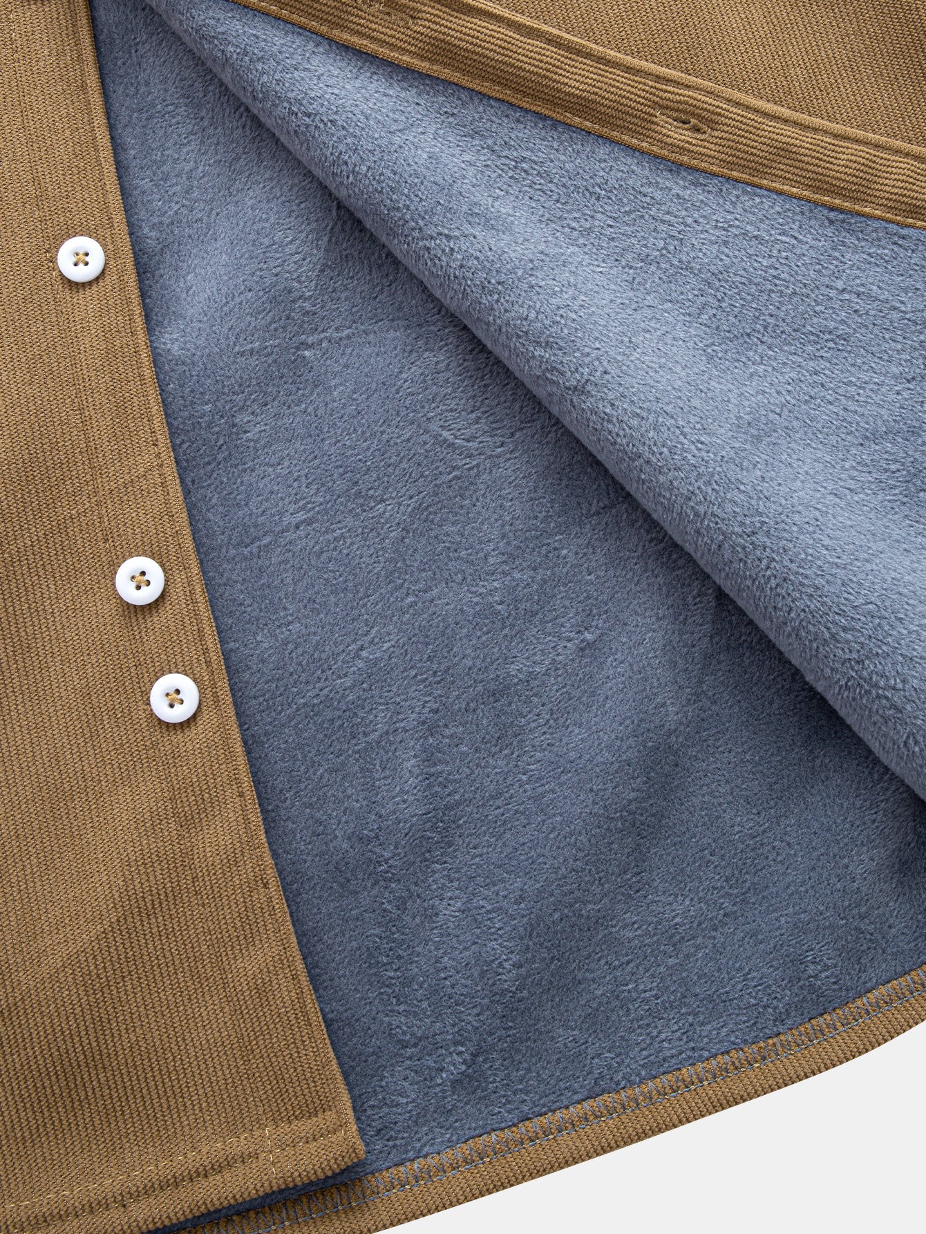 Plush Lined Corduroy Shirt