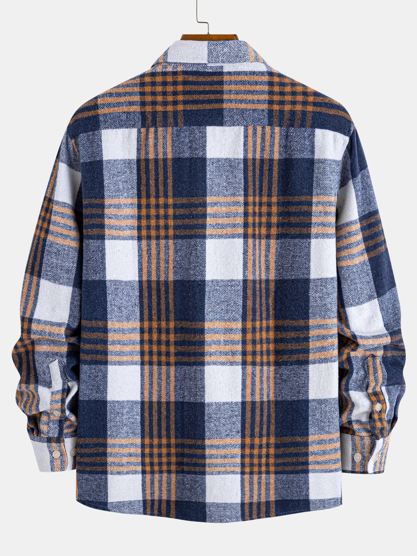 Flannel Plaid Button Up Shirt