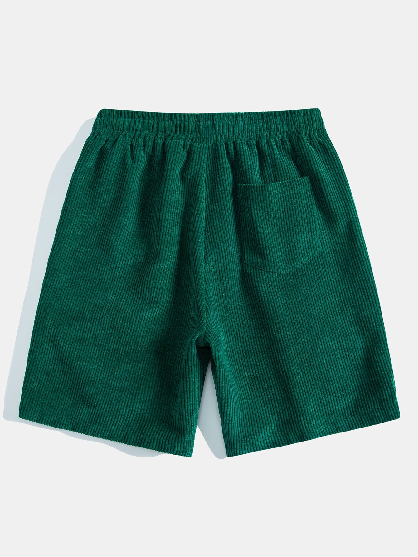 3 Pieces Drawstring Corduroy Shorts