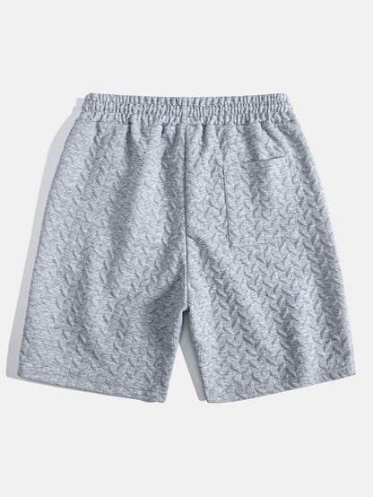3 Pieces Geometric Jacquard Shorts