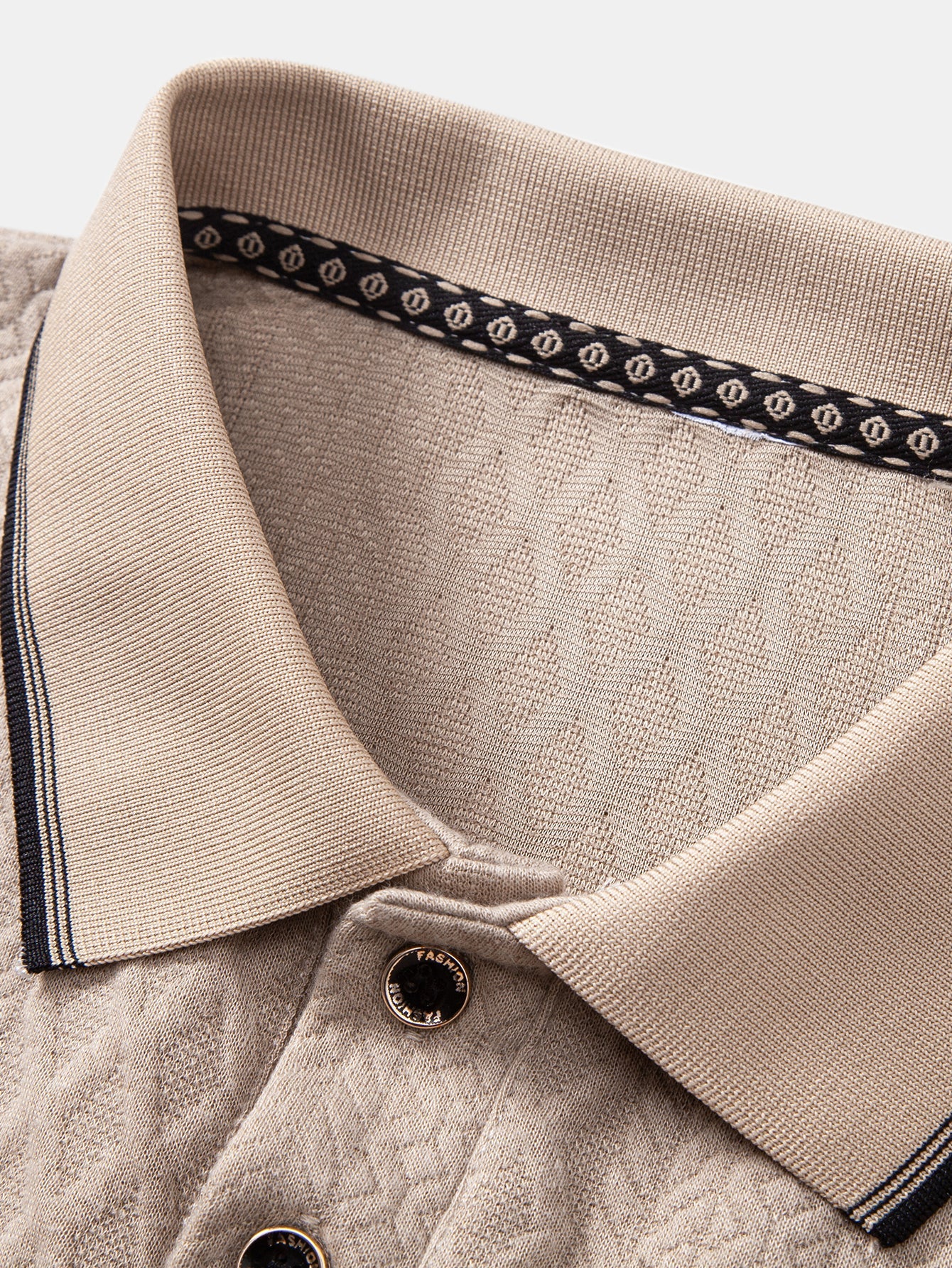 Geometry Jacquard Polo