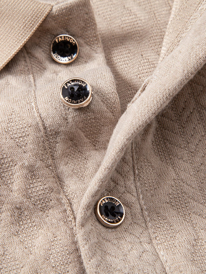 Geometry Jacquard Polo
