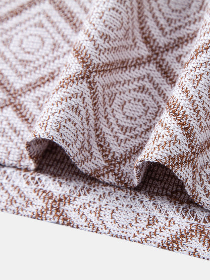 Geometry Jacquard Polo