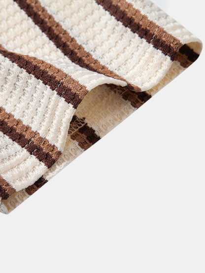 Waffle Stripe T-Shirt