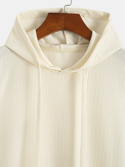 Ribbed Hooded Tank Top