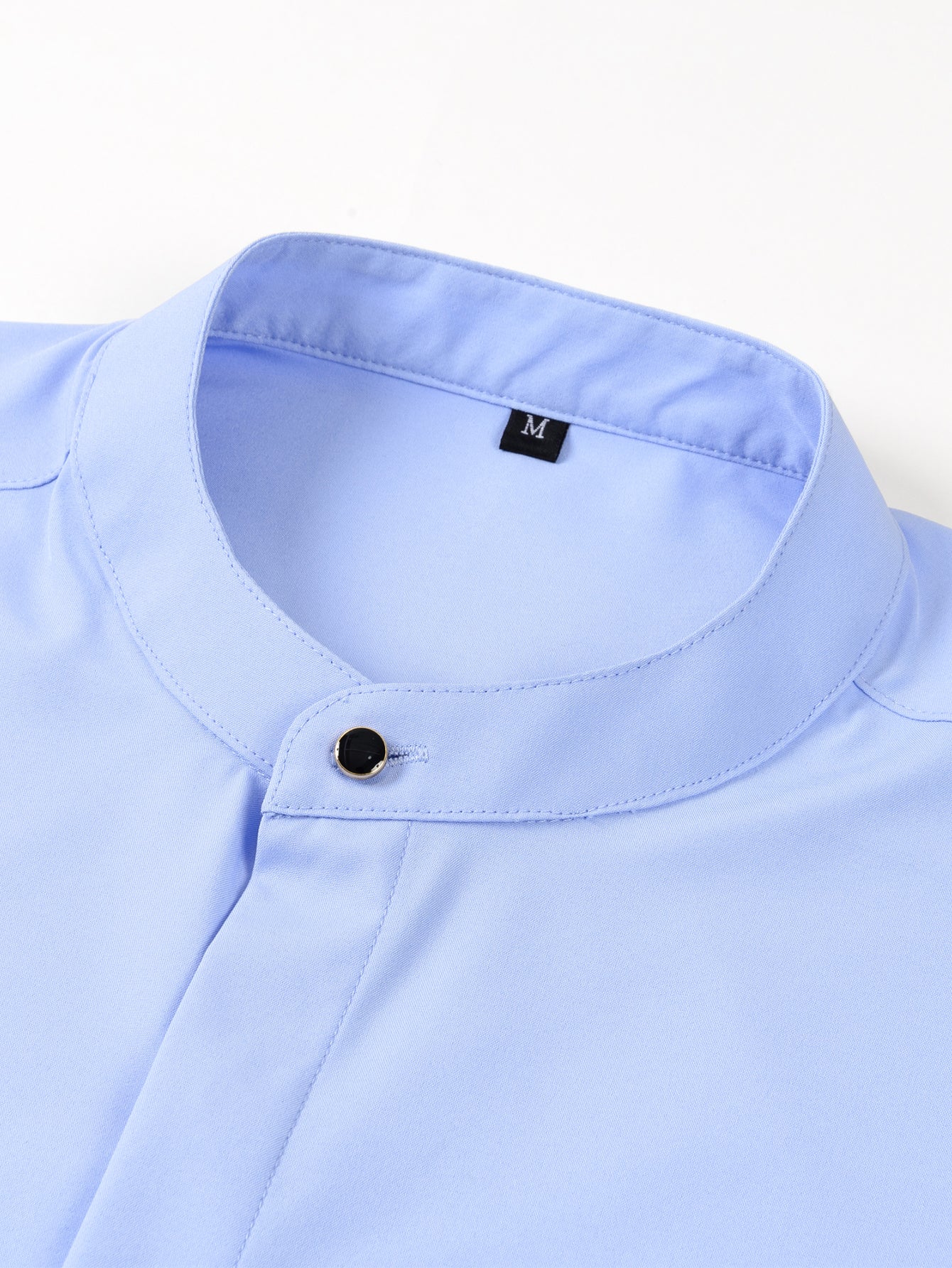 3 Pieces Non-Iron Hidden Placket Stand Collar Dress Shirt