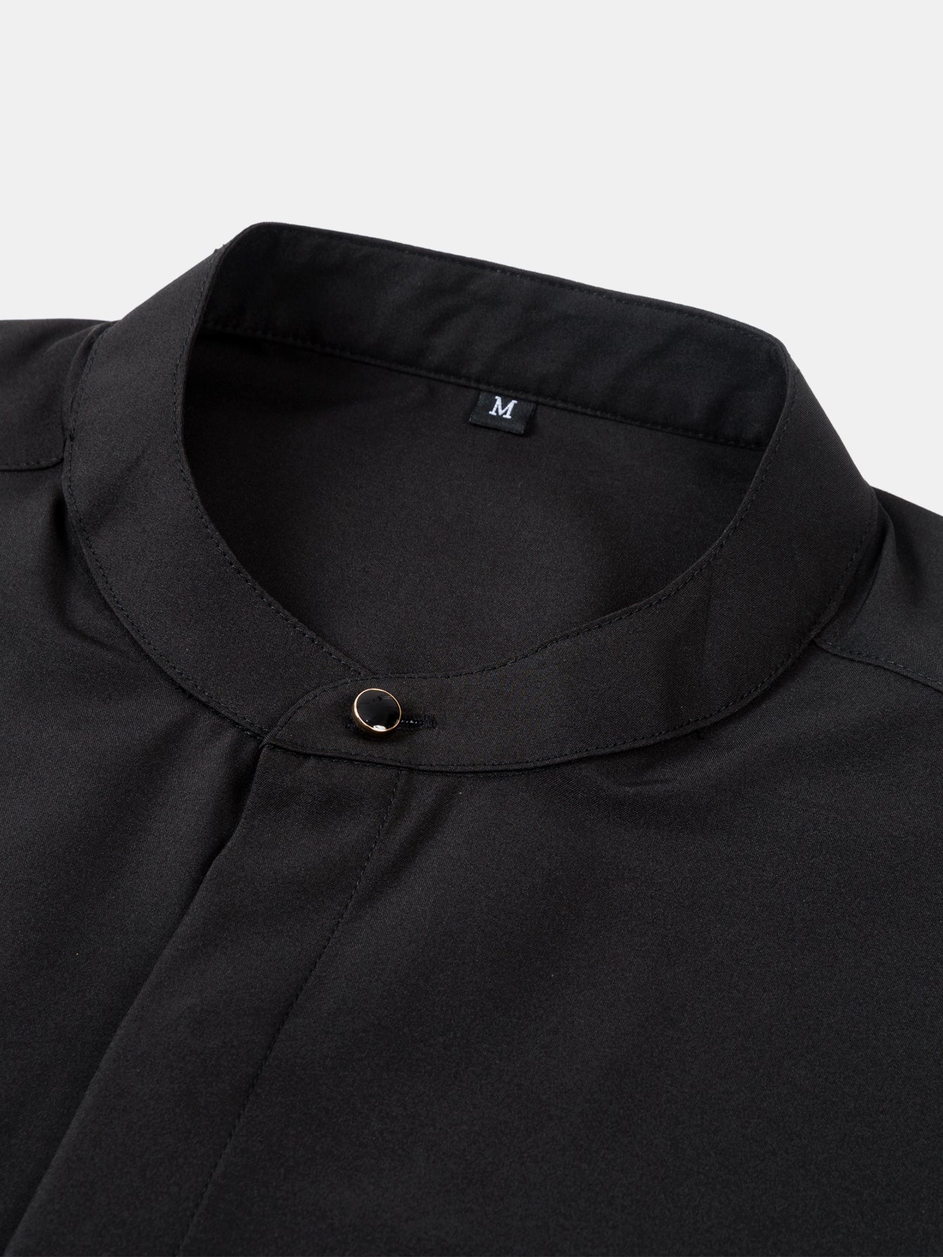 3 Pieces Non-Iron Hidden Placket Stand Collar Dress Shirt