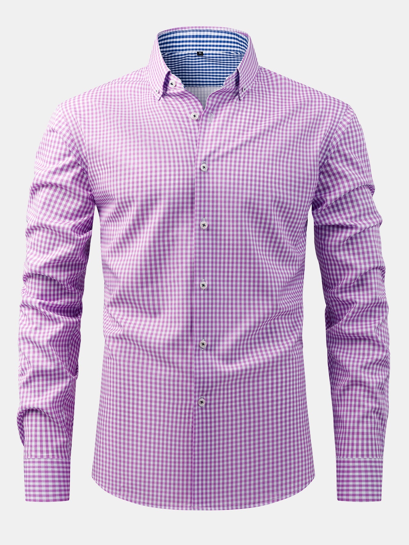 Long Sleeve Plaid Button Up Shirt