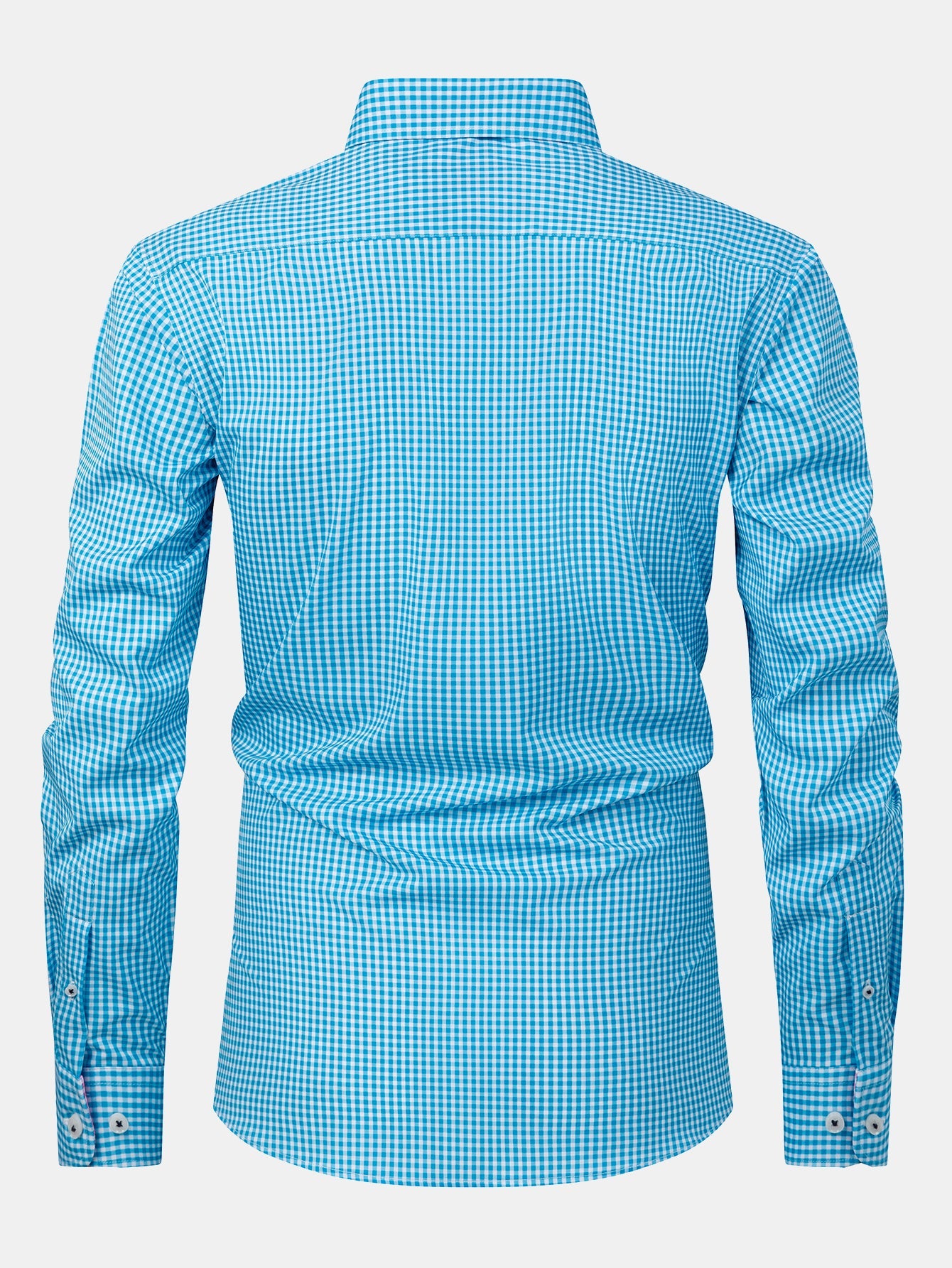 Long Sleeve Plaid Button Up Shirt