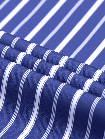 Long Sleeve Stripe Button Up Shirt