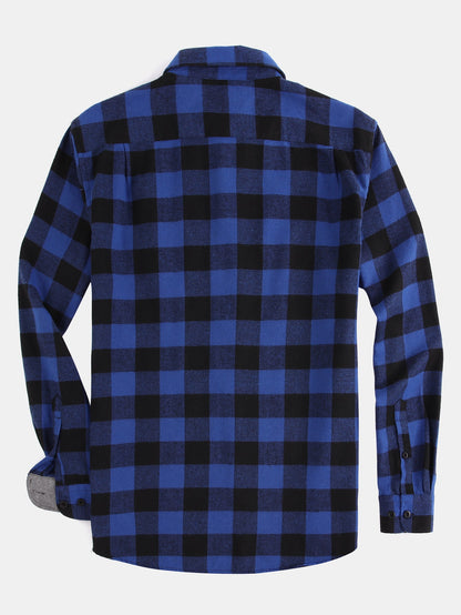 Flannel Plaid Button Up Shirt