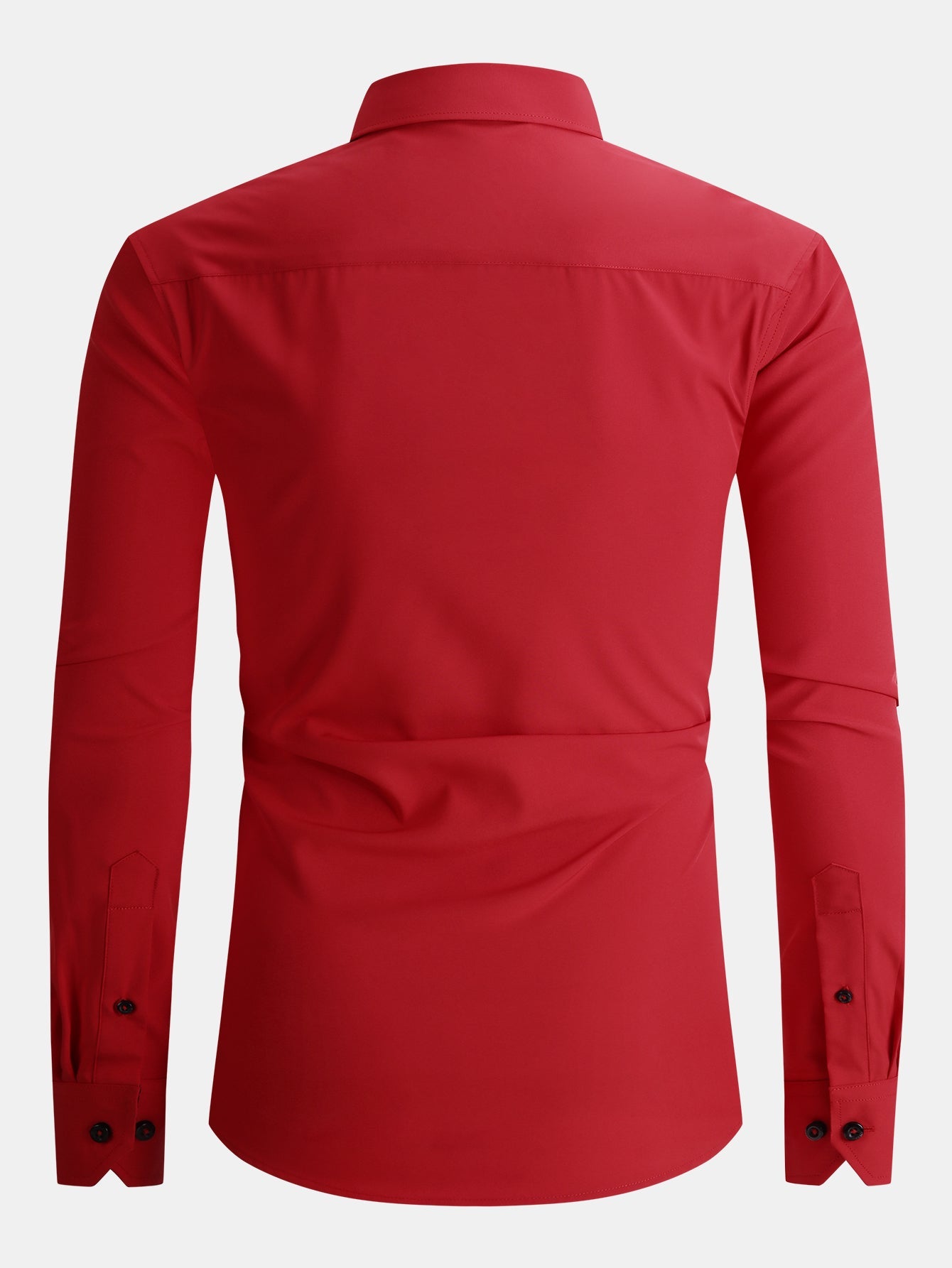 Long Sleeve Contrast Dress Shirt