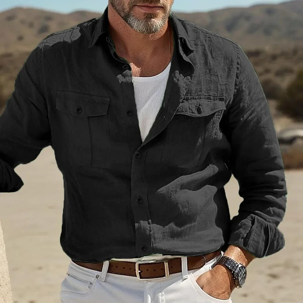 Relaxed Fit Casual Shirt
