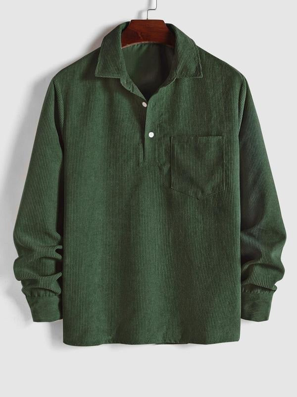 Classic Ribbed Polo Shirt
