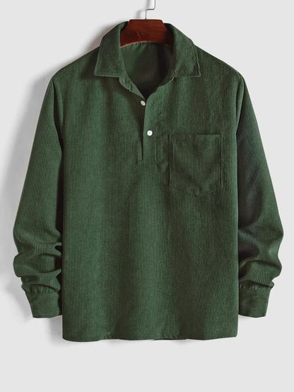 Classic Ribbed Polo Shirt