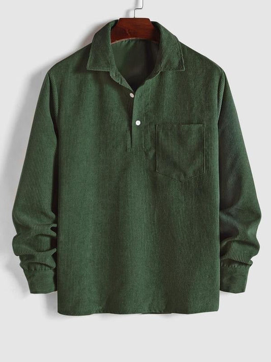 Classic Ribbed Polo Shirt